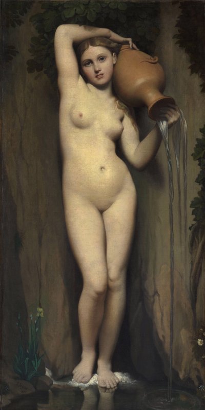 De lente door Jean Auguste Dominique Ingres